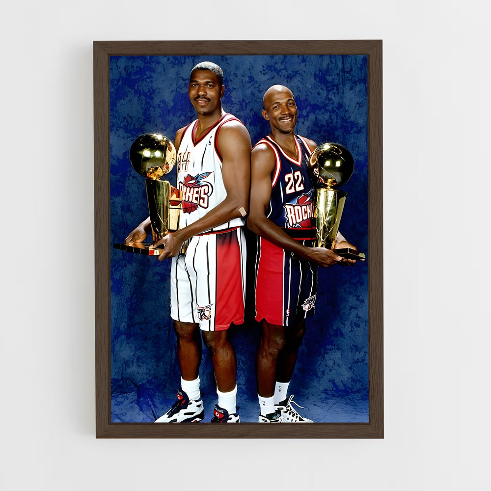 Poster Trophées des Rockets – affiche Basketball (vue 5)